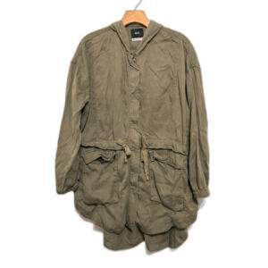 BDG Urban Outfitters MODERN BOHO Women's Army Green Oversized Jacket Sz XS